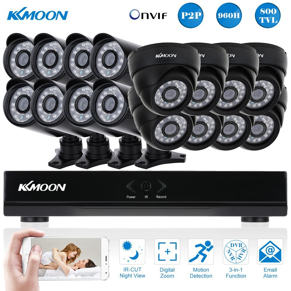 KKmoon Kit CCTV La mejor opción para video vigilancia